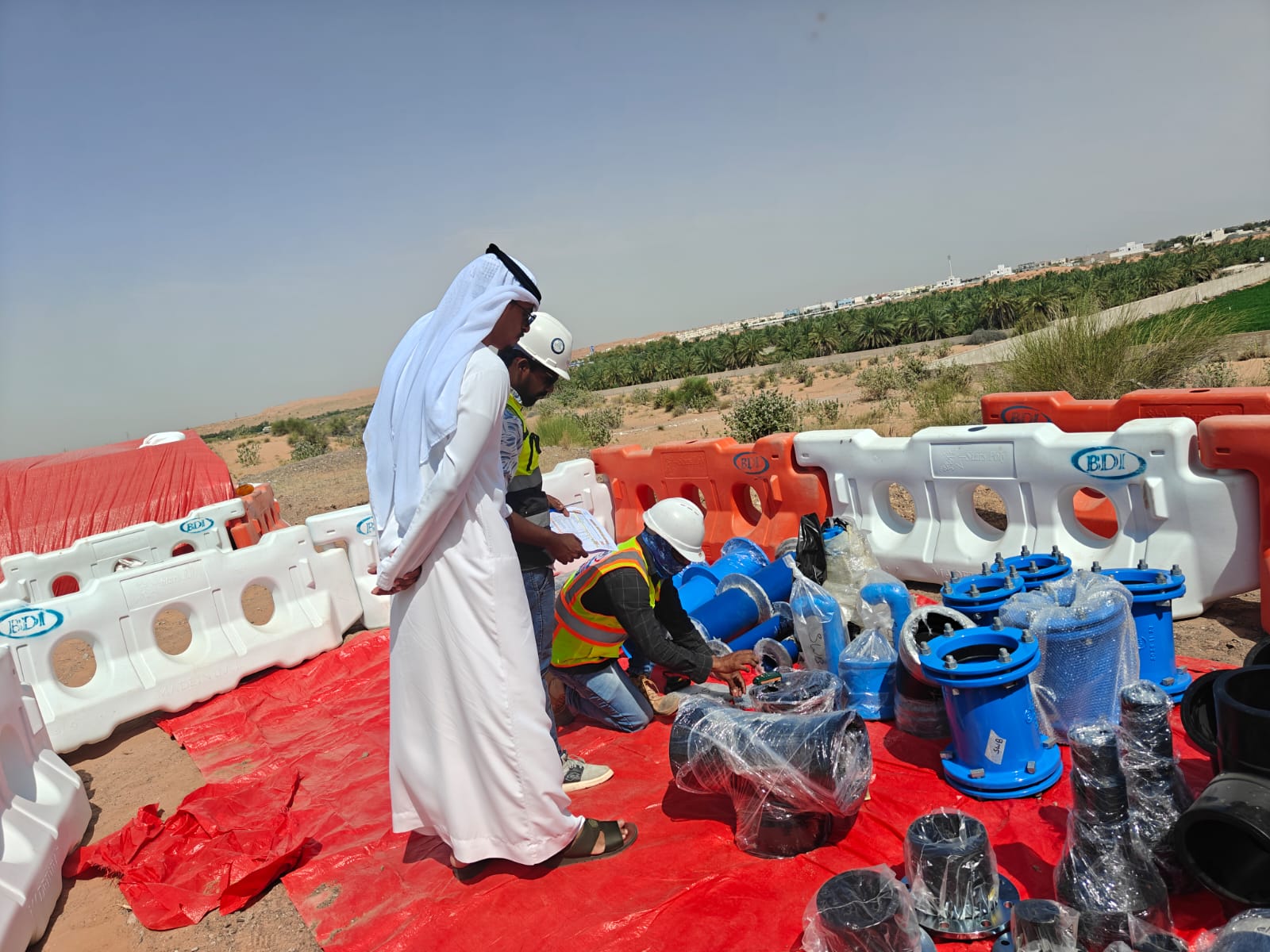 Potable Water Pipelines DN300 - Site Progress 6